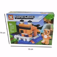 لگو روباه minecraft ماینکرفت  81 قطعه مدل SX 1074-5