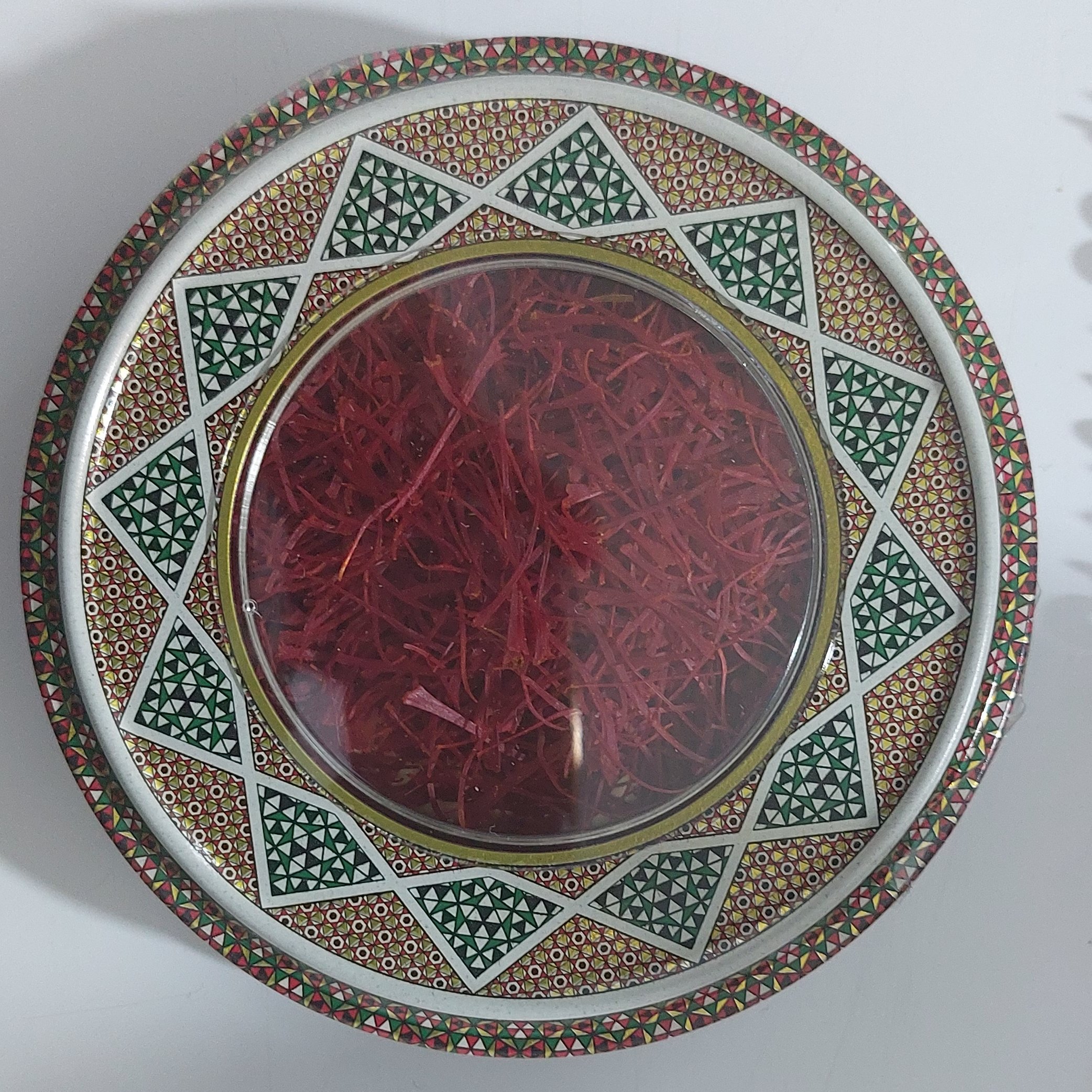 زعفران اصل قائنات ممتاز با ظرف خاتم