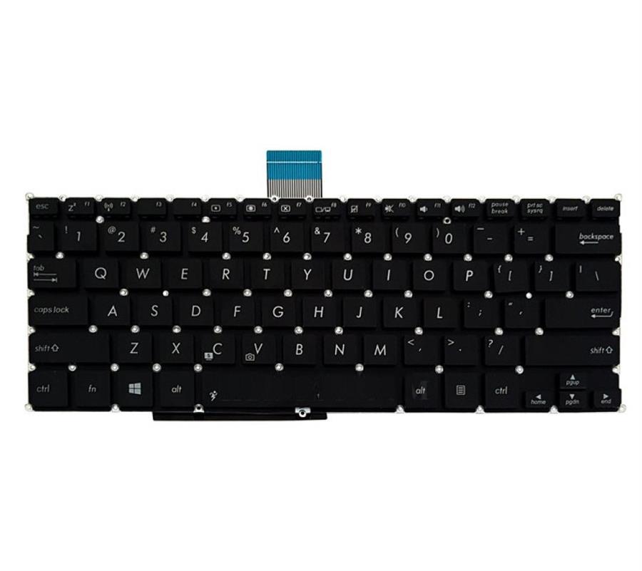 کیبورد لپ تاپ ایسوس مدل X200MA CA مشکی اینترکوچک بدون فریم