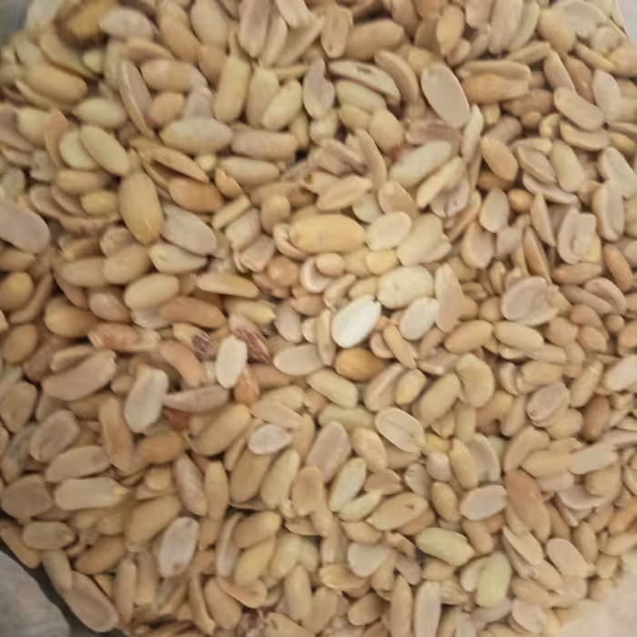 بادام زمینی کره گیری دوبار برشته شده ممتاز محصول آستانه،1 کیلوگرمی