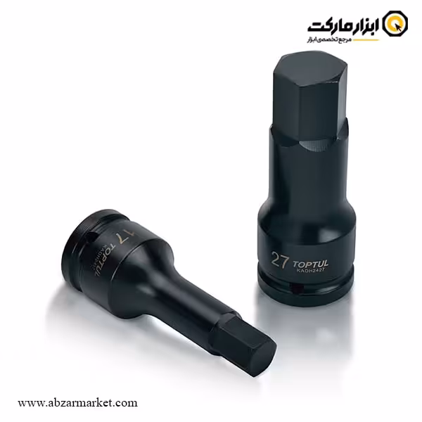 آلن بکسی 3/4 اینچ تاپ تول فشار قوی کوتاه 6 گوش مدل KADH24
