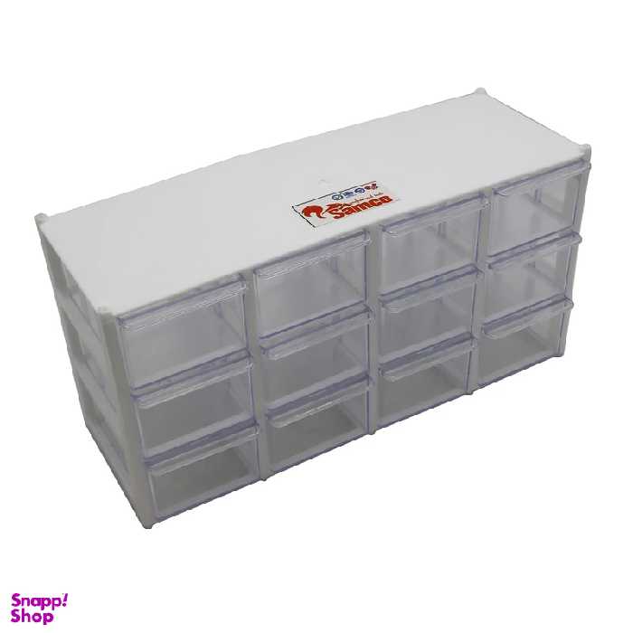 جعبه نظم دهنده ابزار سامکو مدل 12 کشو کد YP-3T-12K