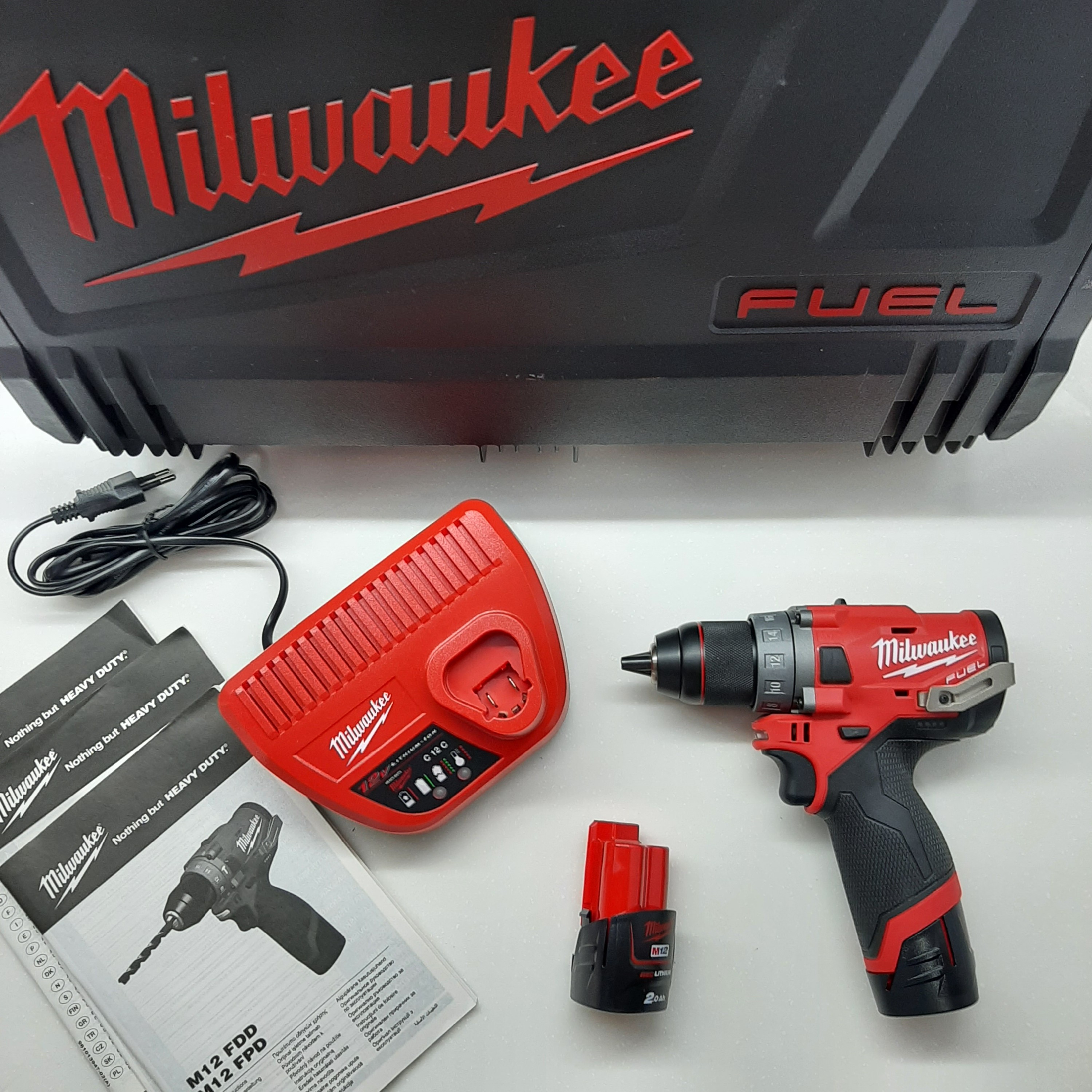 دریل شارژی میلواکی مدل M12  FDD-202X