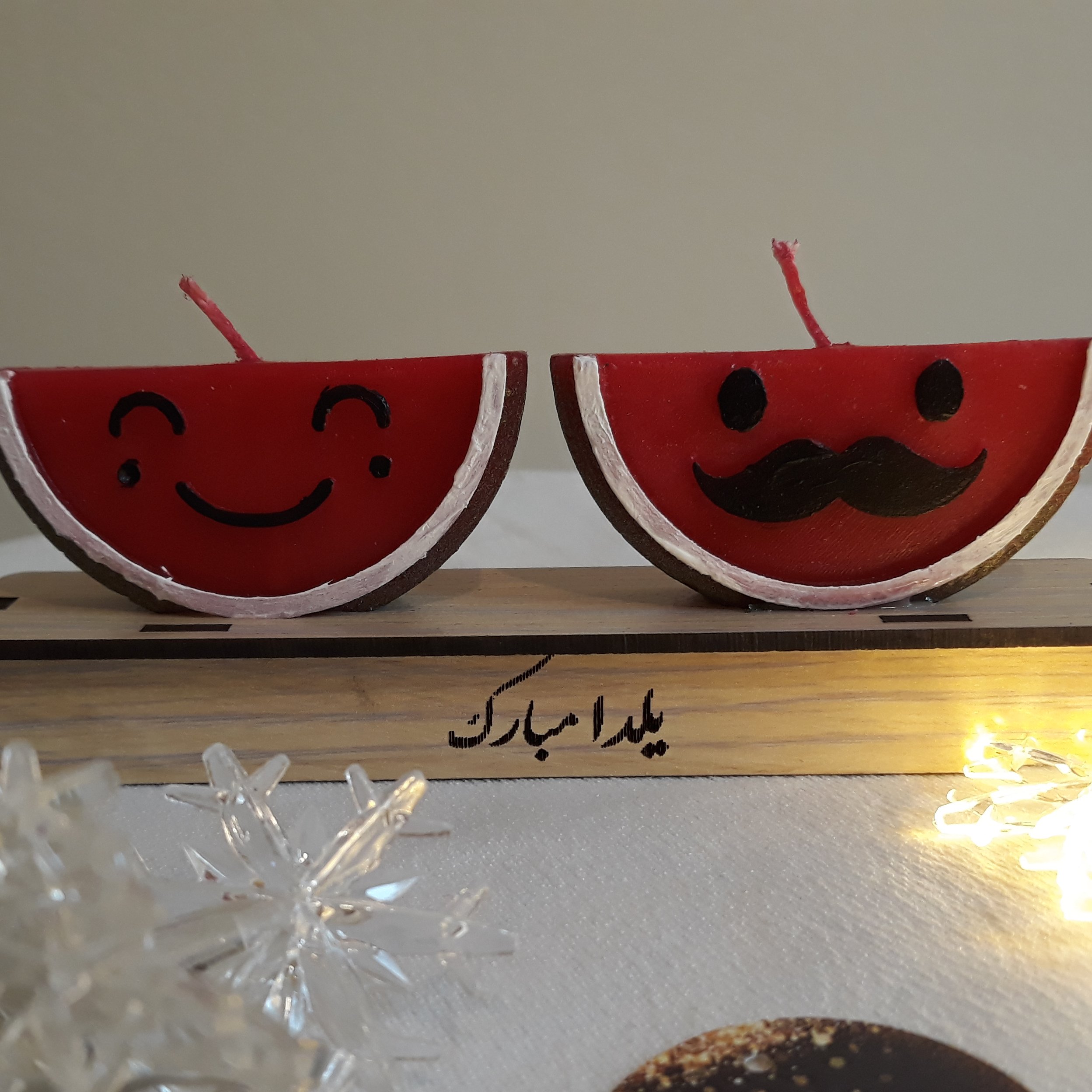 شمع هندونه خانوم وهندونه آقا