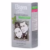 رنگ موی بیگن bigen رنگ مشکی خرمایی  Bigen Speedy Hair Color Brownis