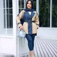 مانتو اسپرت زنانه مدل مانتو بارانی گلوریا