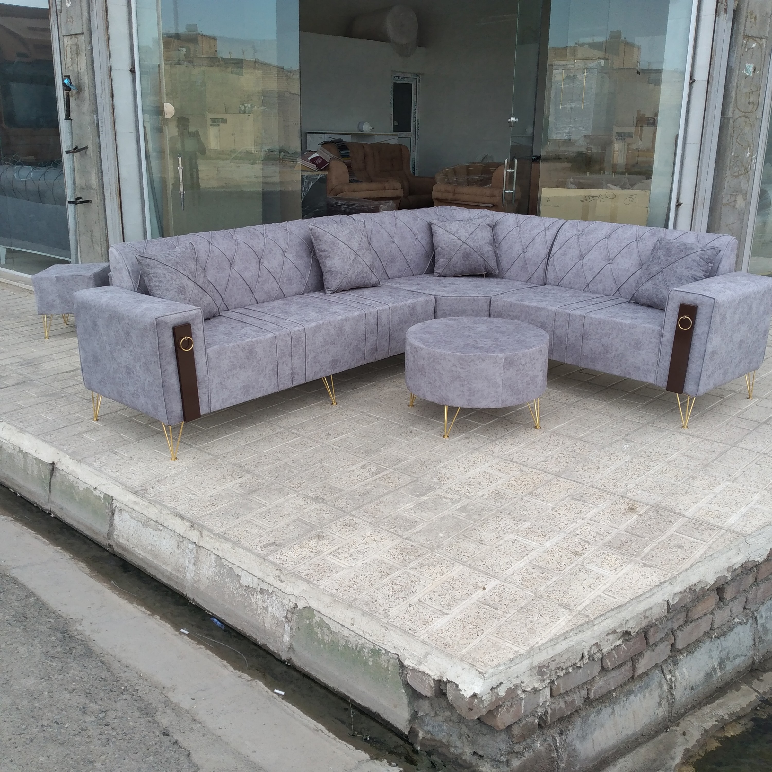 ال چستر پایه فلزی فورتیک رنگ ثابت 6 نفره کمجا و شیک پسند