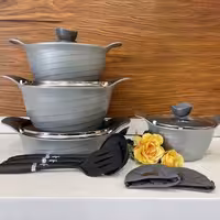 سرویس قابلمه 11 پارچه یونیک مدل رز