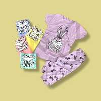 تیشرت و شلوارک / جنس ملانژ کشی بدون پلاستیک / سایز 36تا 44