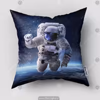 کوسن فانتزی چاپی طرح فضانورد PK-5411