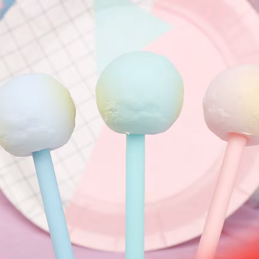 رواننویس فانتزی طرح سیاره در رنگ های پاستلی طرح زحل و کهکشانی خودکار فانتزی طرح سیاره 