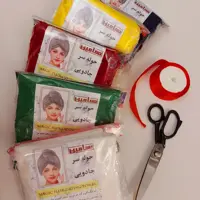 حوله سر  هامین دکمه دار هندی فروش کلی 5 عددی 