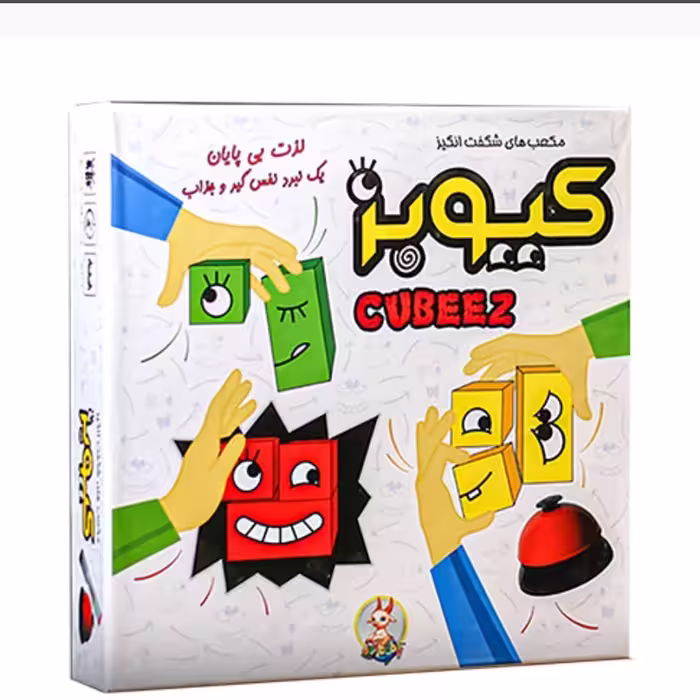 بازی فکری  کیوبز چوبی زنگ دار