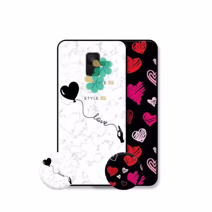 قاب هنری گوشی سامسونگ Galaxy A6 2018 مدل Love Art