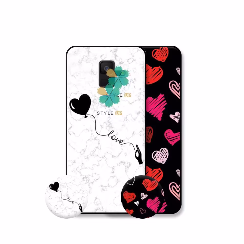 قاب هنری گوشی سامسونگ Galaxy A6 2018 مدل Love Art