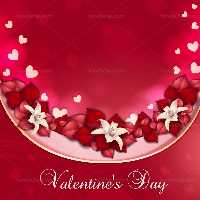 وکتور ولنتاین با کیفیت | گرافیک با طعم تربچه