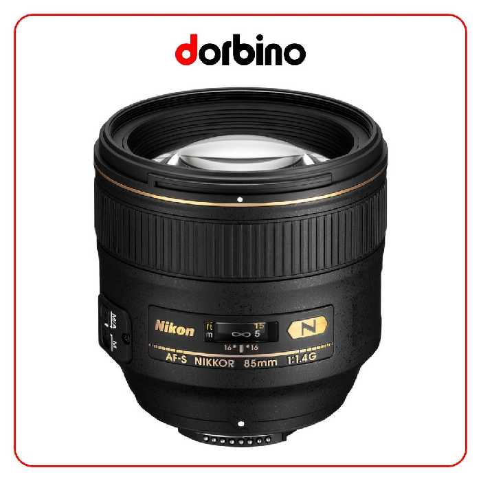 لنز نیکون Nikon AF-S NIKKOR 85mm f/1.4G Lens - فروشگاه دوربین دوربینو