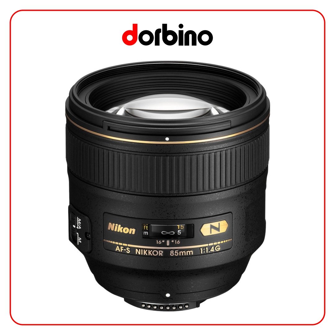 لنز نیکون Nikon AF-S NIKKOR 85mm f/1.4G Lens - فروشگاه دوربین دوربینو