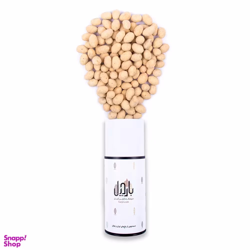 مغز بادام زمینی روکش دار دودی بارجیل