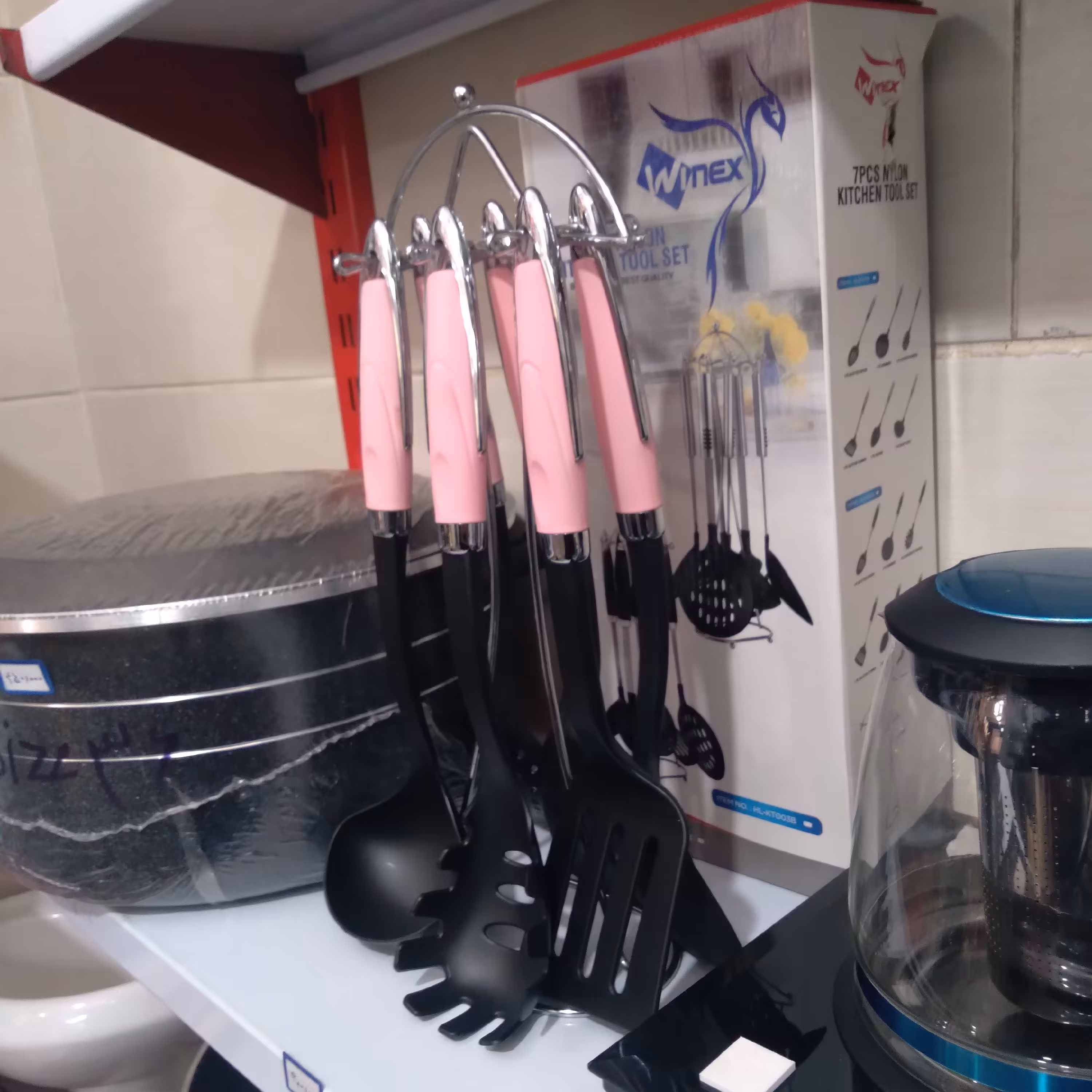 کفگیر ملاقه 6 تکه