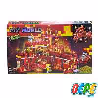 لگو ماین کرافت مدل قلعه سرخ