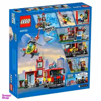 ساختنی لگو سری سیتی مدل Fire Station کد 60320