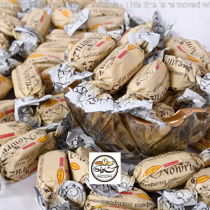 شکلات کارامل نوروز طعم عالی و250 گرمی خالص