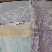 زیرسفره ای نخی روسی،نسوز  ،3 متری در سه رنگ زرد ،سبز،بنفش کمرنگ