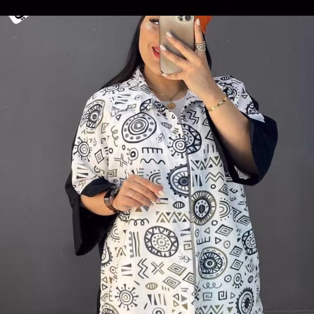 مانتو داکرون لنین اعلا جنس ضمانتی خنک مناسب فصل مد سال طرح دقیق مطابق ژورنال فری سایز تا 50