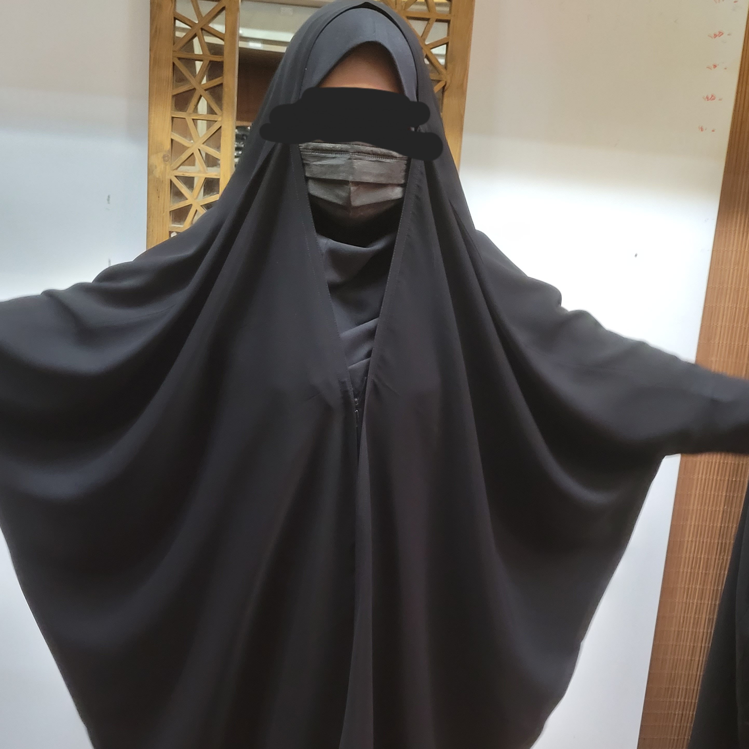 چادر بحرینی جنس ندا