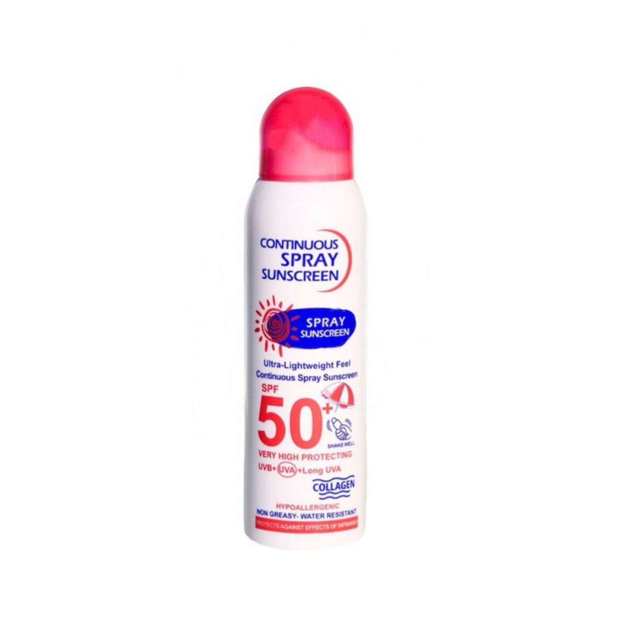 اسپری ضد آفتاب وکالی مدل spf 50 حجم 235میلی لیتر