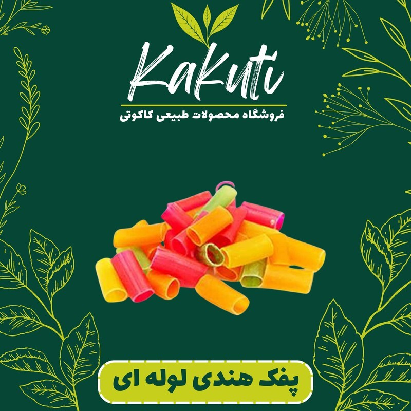 پفک هندی لوله ای (300گرمی) فروشگاه کاکوتی