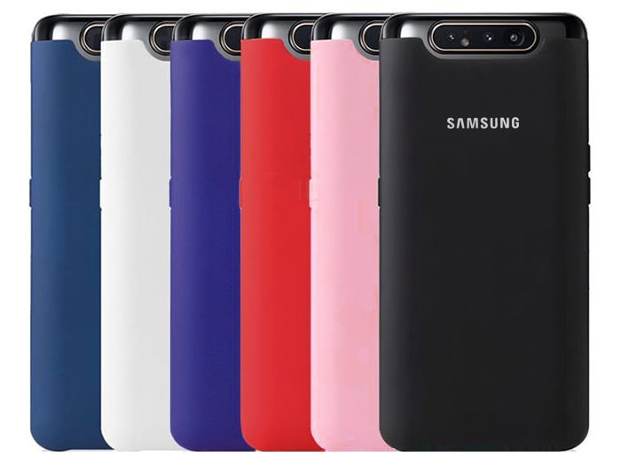قاب محافظ سیلیکونی سامسونگ Silicone Cover Samsung Galaxy A80/A90
