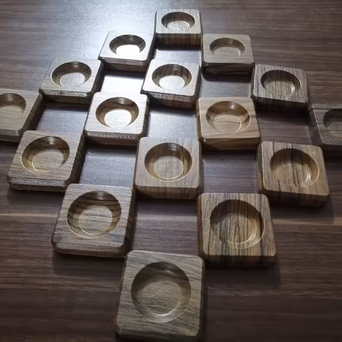 جاشمعی وارمری چوبی