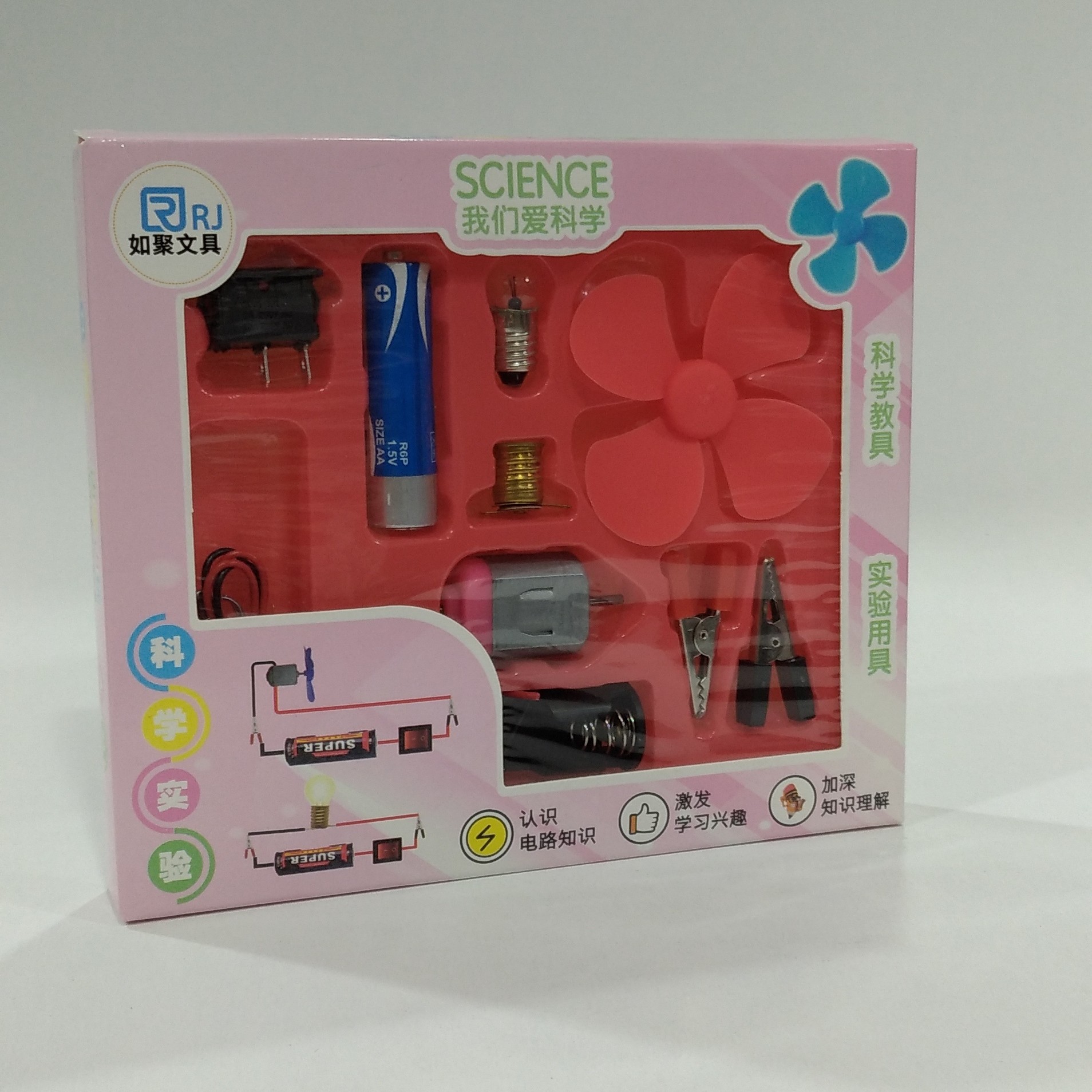 کیت آموزشی الکترونیک ، مجموعه ای از قطعات گوناگون جهت ساخت مدار الکترونیکی 