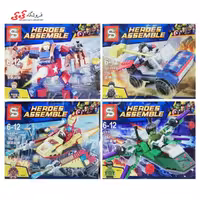 لگو ست 4 عددی اونجرز اینفینتی وار heroes برند اس وای SY994
