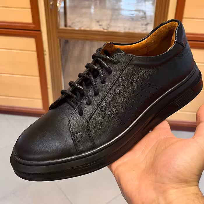 کتونی چرمی ونس ساده سایز 40تا 44