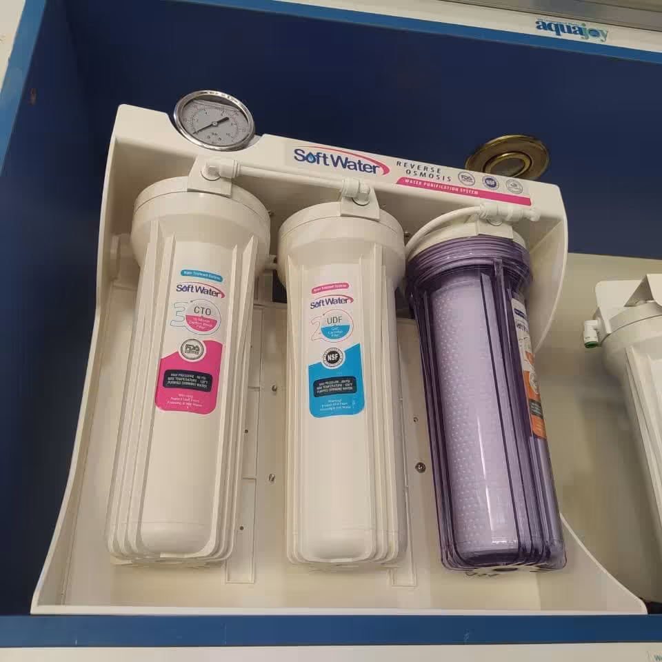 تصفیه آب سافت واتر  یک سال گارانتی