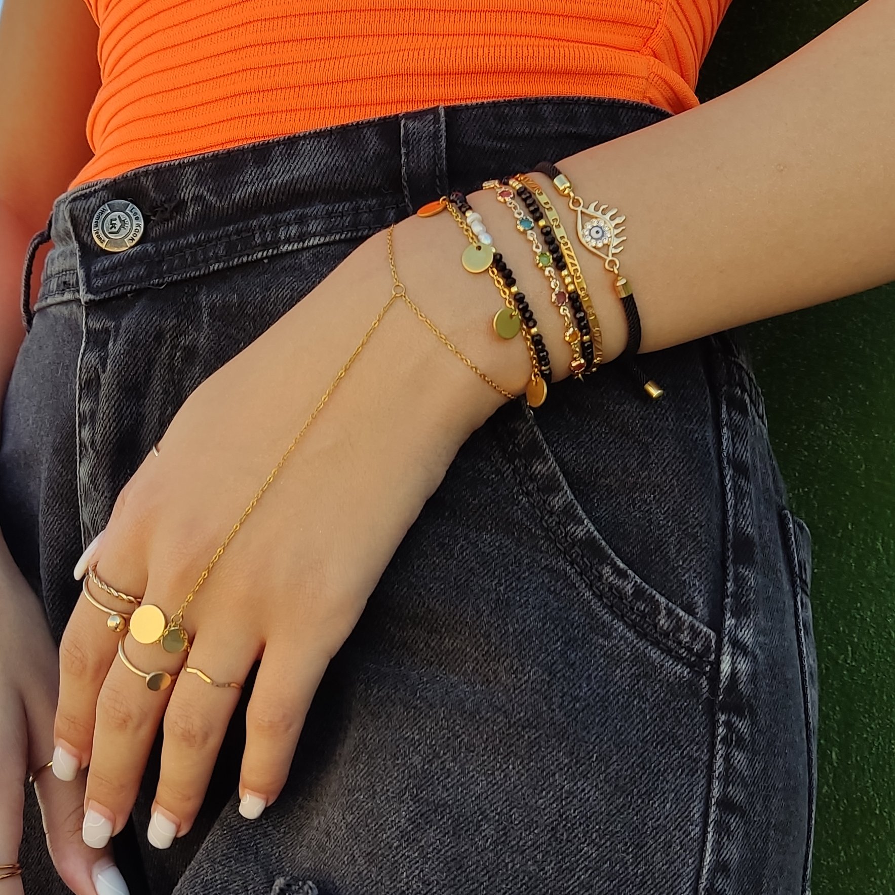 دستبند کریستال