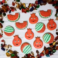 کوکی دکوراتیو آیسینگی یلدا