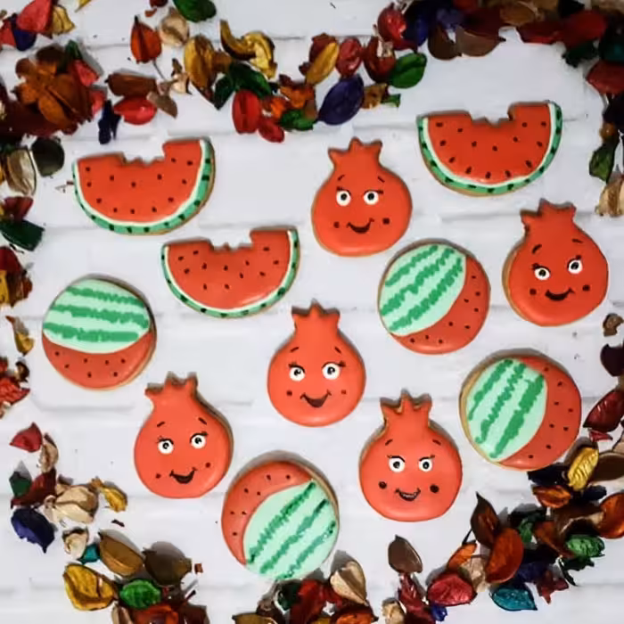 کوکی دکوراتیو آیسینگی یلدا