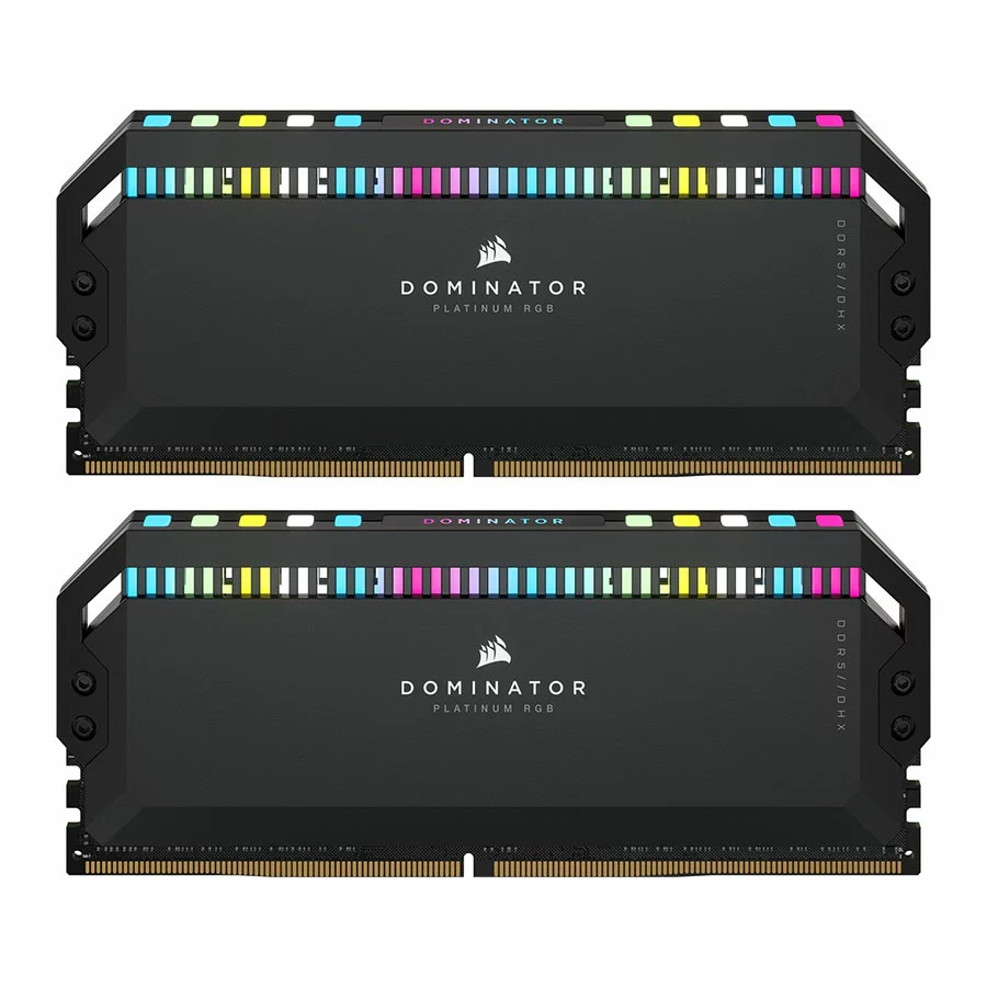 رم کورسیر DOMINATOR PLATINUM RGB 32GB 16GBx2 6400MHz Cl32 DDR5
