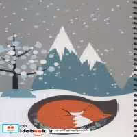 دفتر یادداشت خط دار فانتزی 100 برگ نشر الیپون قطع وزیری | ایده بوک