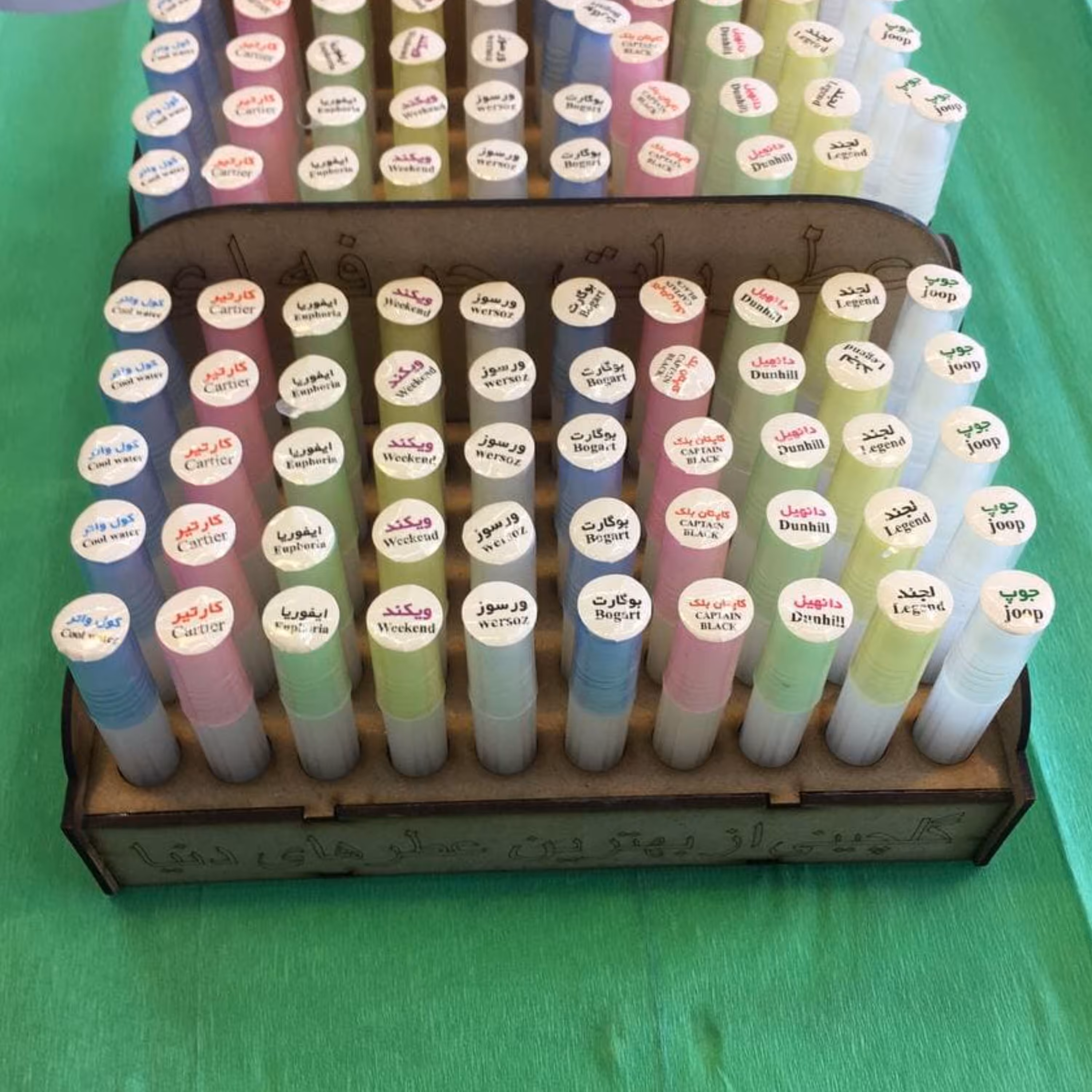 عطر قلمی پلاستیکی رولی 2.5 میل (عمده-50عددی)