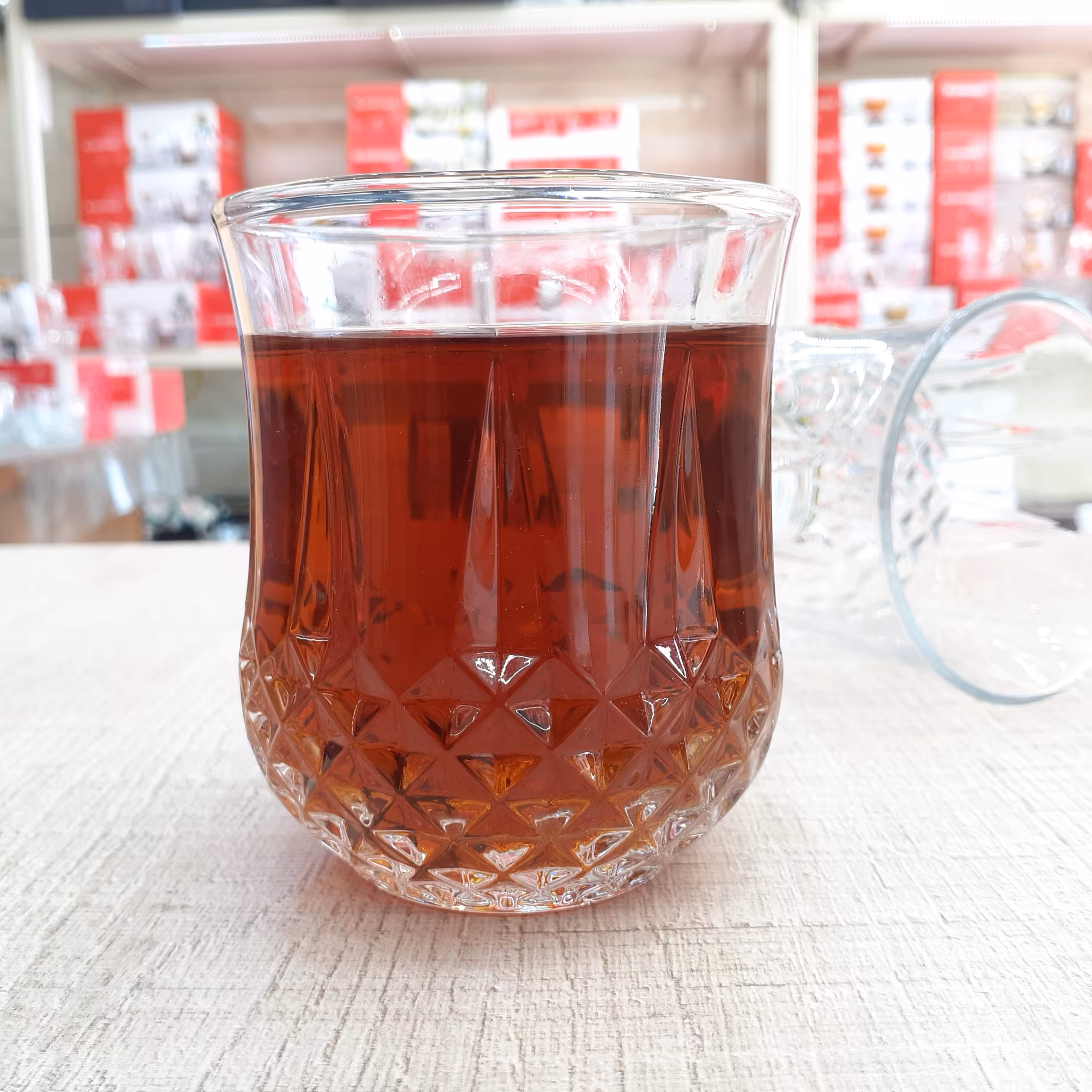 لیوان کوتاه ، لیوان تپل ، لیوان کوتاه بدون دسته ، مدل اپرا ، لیوان اپرا ، بسته 6 عددی 