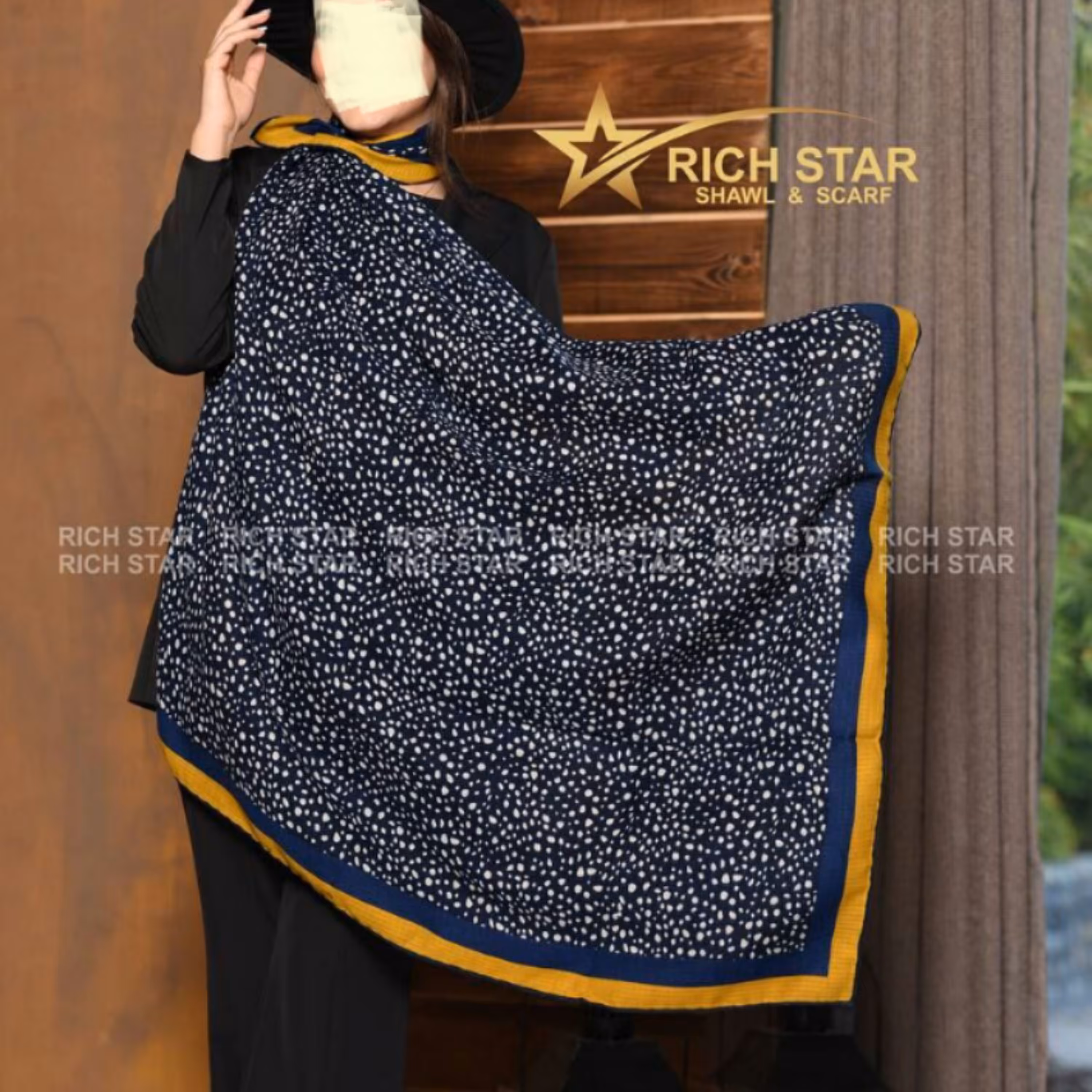 روسری نخی  ساده  ارسال رایگان