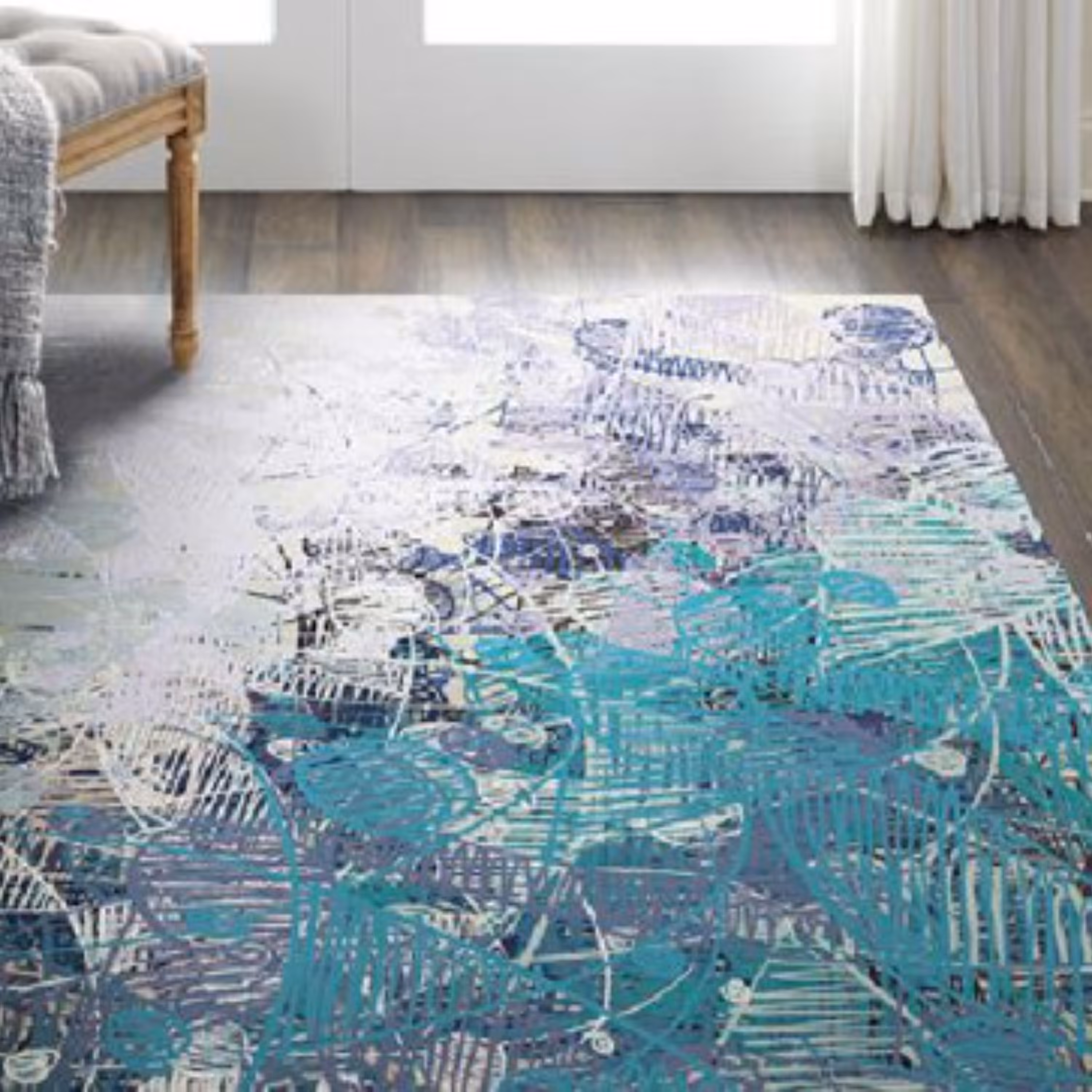 روفرشی کشدار (روکش فرش) شانل ضخیم  ضد آب و ضد لک سایز 12متری (قابل شستشو) کد 469