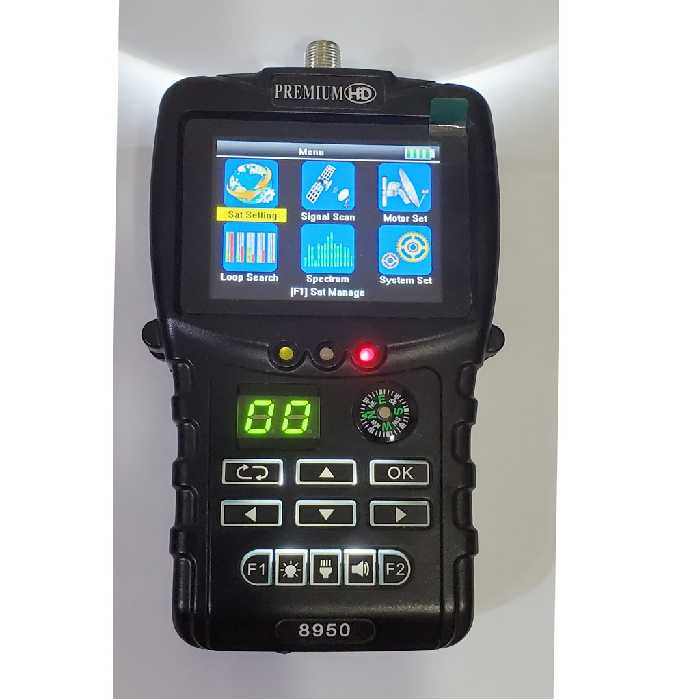 Premium HD 8950 فایندر سیگنال متر انتن پرمیوم اچ دی - تکنو تصویر