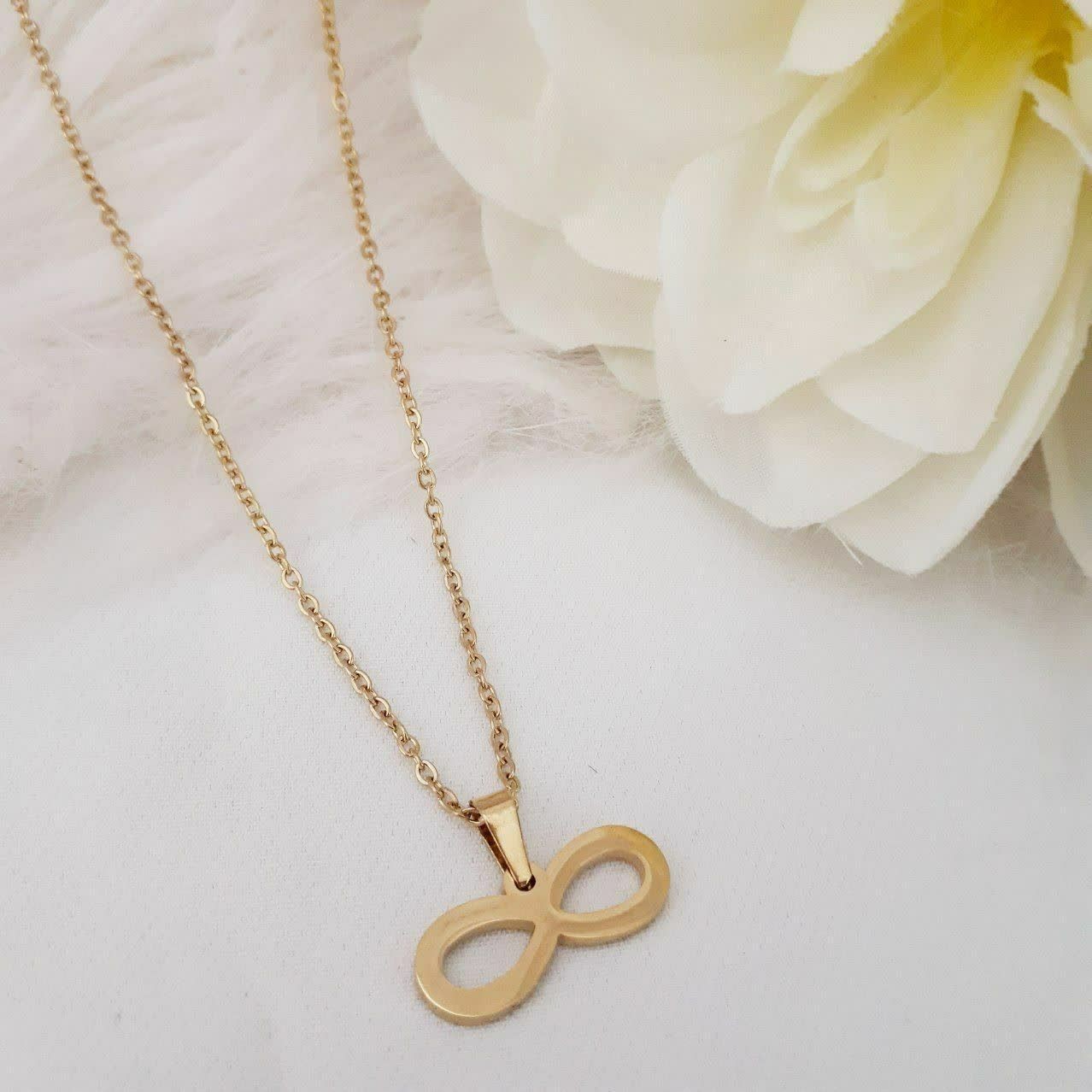 گردنبند کد8472 طرح طلا.استاینلس استیل.آبکاری طلا.ضدحساسیت.رنگ ثابت1