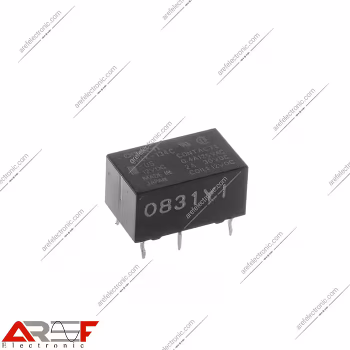 رله امرن لچ مدل G6EK-134C-US دارای 12 ولت و 6 پین - فروشگاه عارف الکترونیک